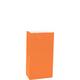Mini Orange Paper Treat Bags 12ct