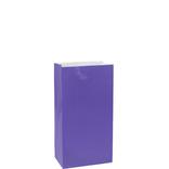 Mini Purple Paper Treat Bags 12ct