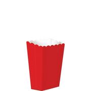 Mini Red Popcorn Treat Boxes 5ct