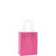 Small Bright Pink Kraft Bags 24ct