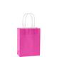 Small Bright Pink Kraft Bags 24ct