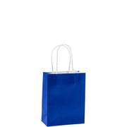 Colorful Kraft Paper Bags Matte Gift Bag Handles Party Treat Favor Bag White LOT 