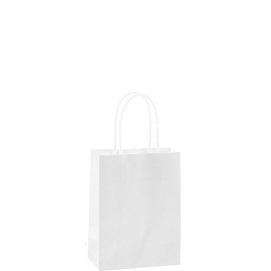 Small White Kraft Bags 24ct | Party City