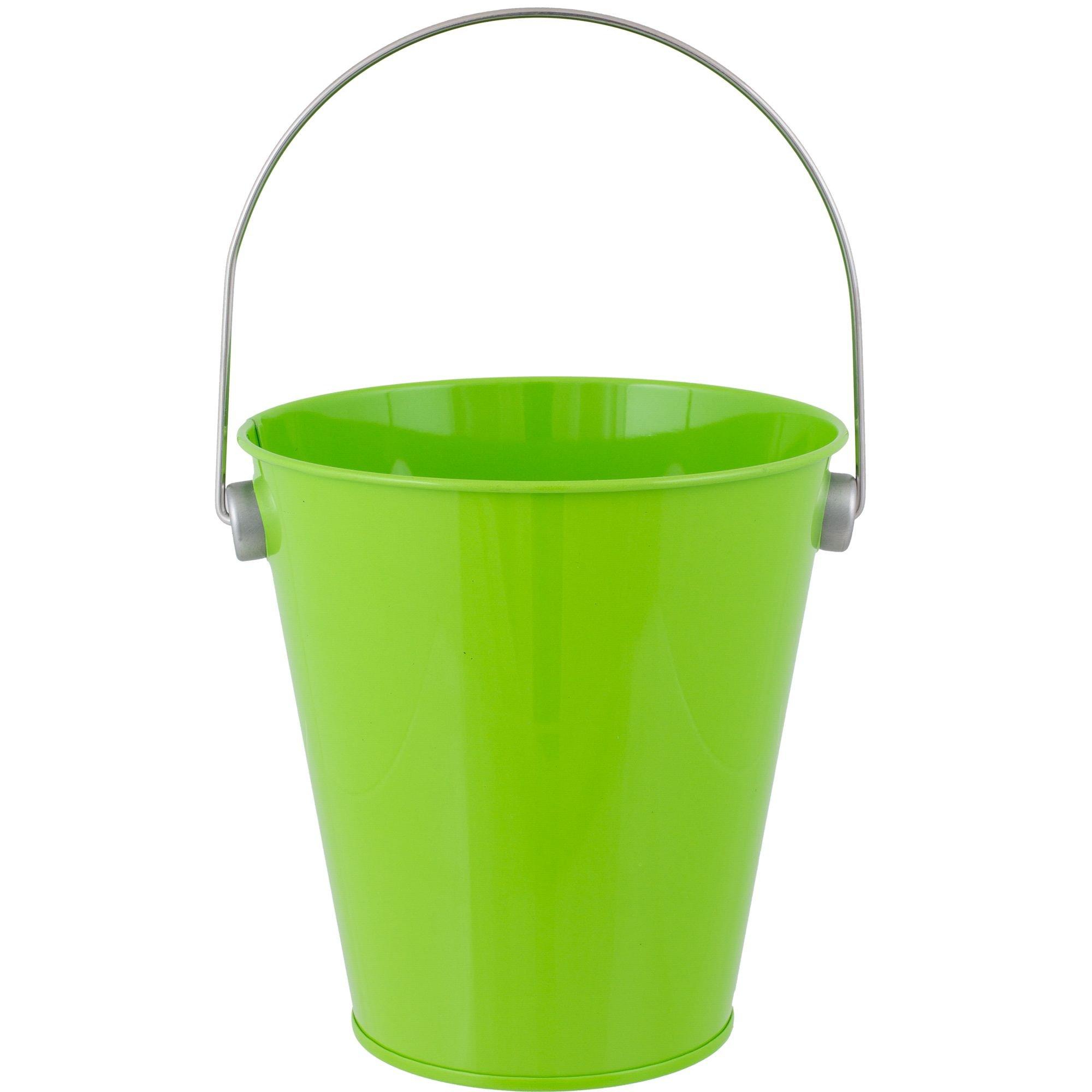 Small Metal Bucket - Light green - Home All