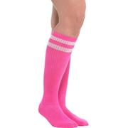 Stripe Athletic Knee-High Socks