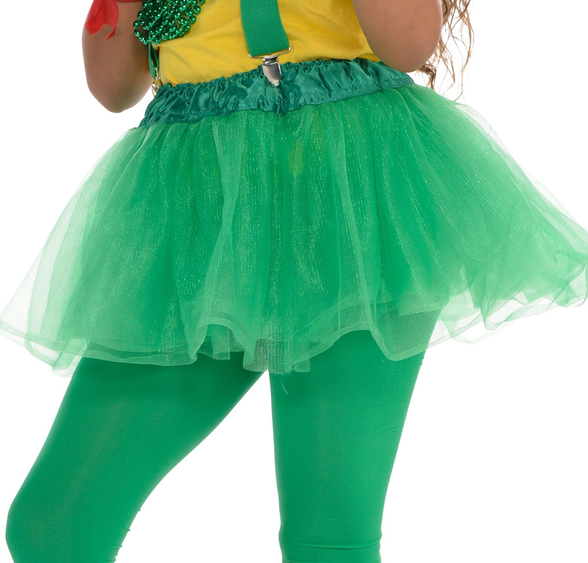 Party City Aqua Fairy Kids/Girls 4+ Tutu For Halloween Or Dress-Up