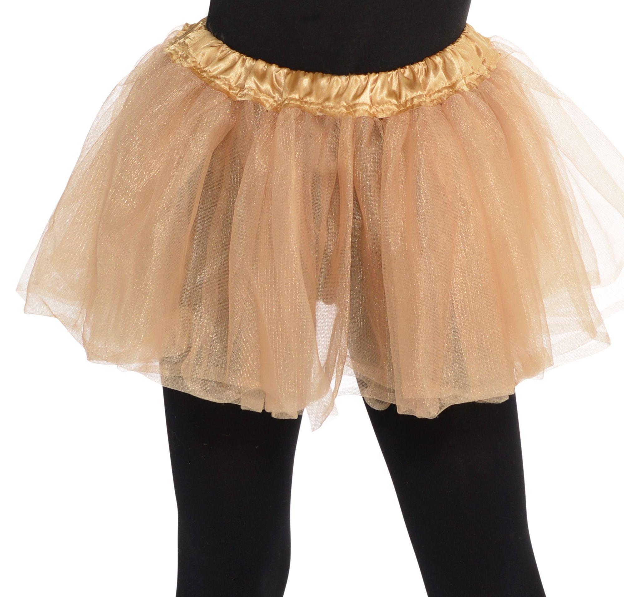 Gold tutu shop for girls