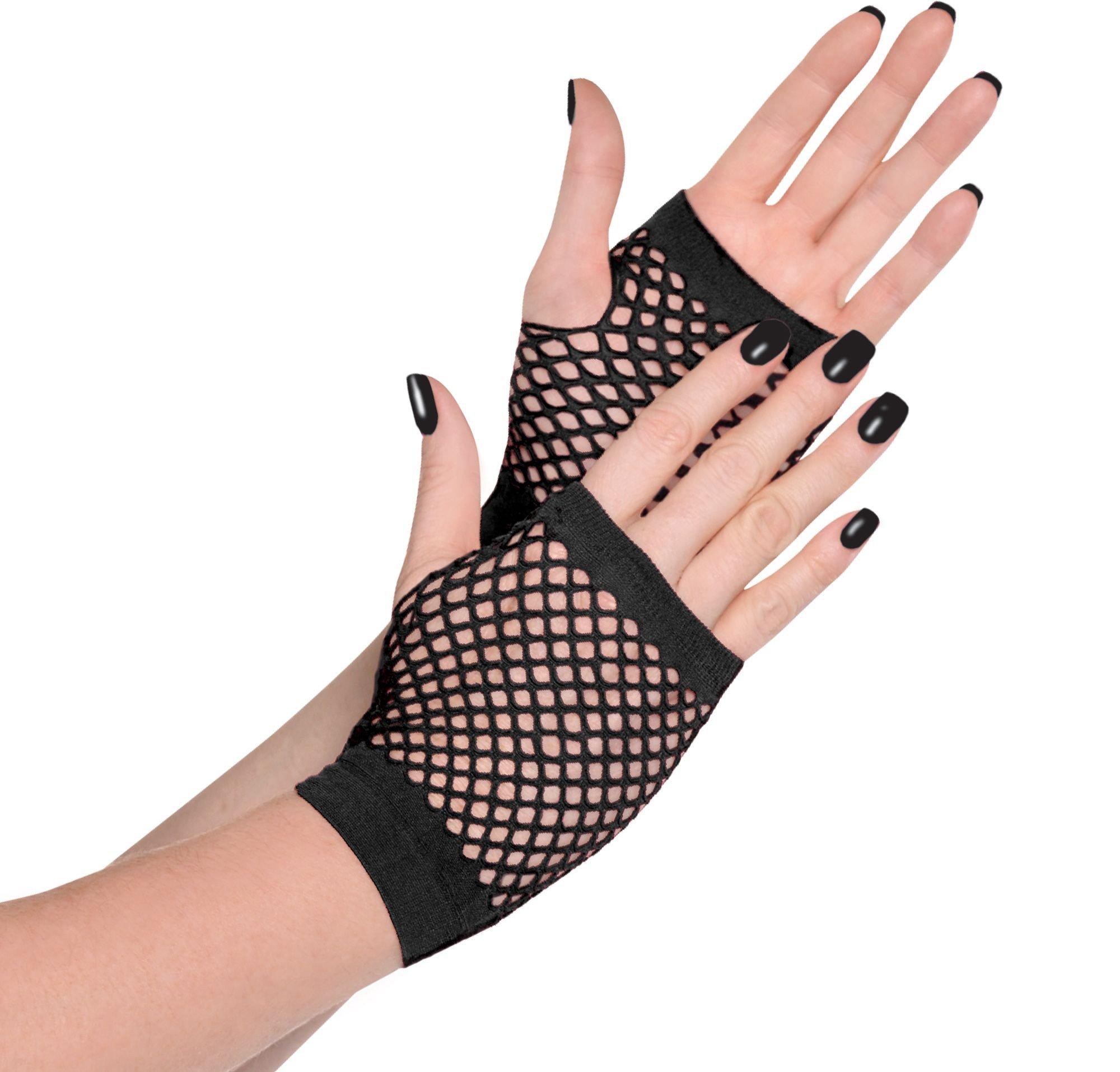 Fishnet Glovelettes