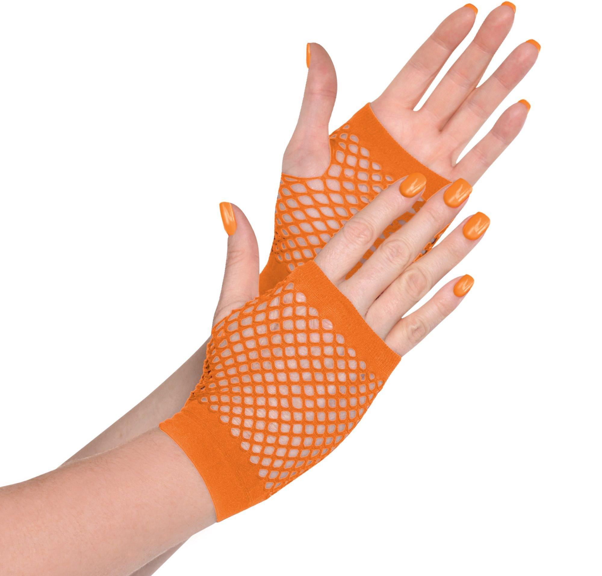 party city fishnet gloves