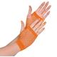 Orange Fishnet Glovelettes