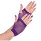 Purple Fishnet Glovelettes