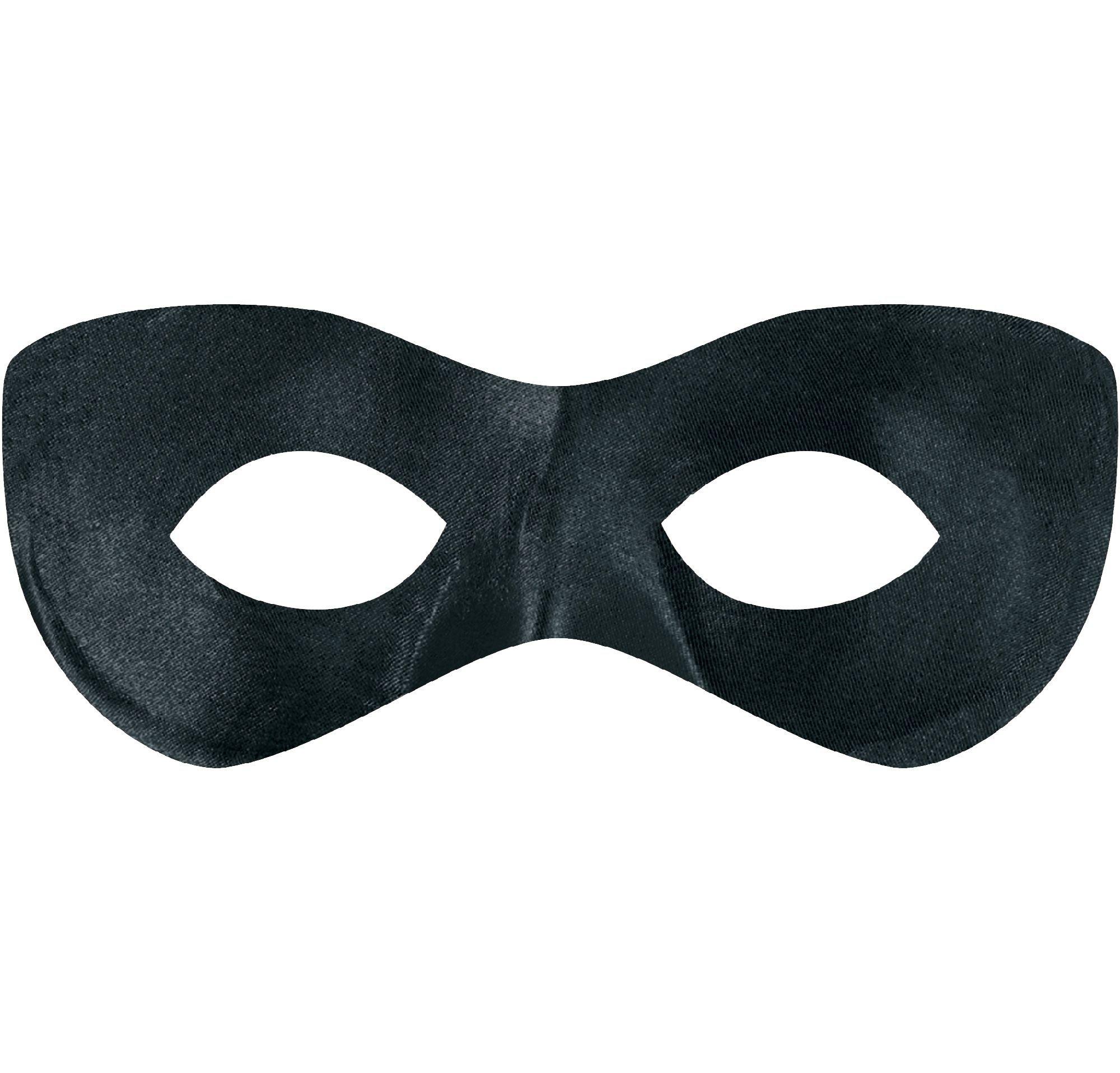Black Domino Mask 7 1/2in 3in | Party City