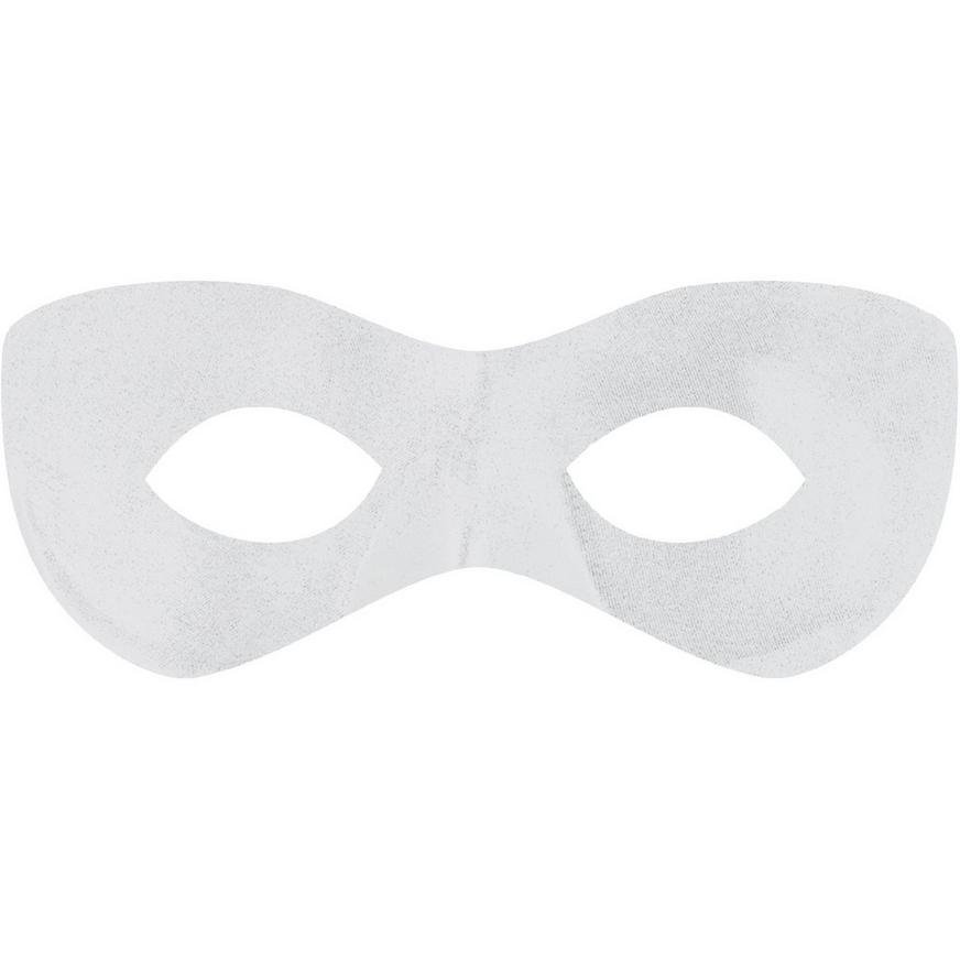 White Domino Mask