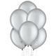15ct, 12in, Silver Pearl Balloons