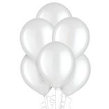 15ct, 12in, White Pearl Balloons