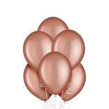 20ct, 9in, Rose Gold Pearl Balloons