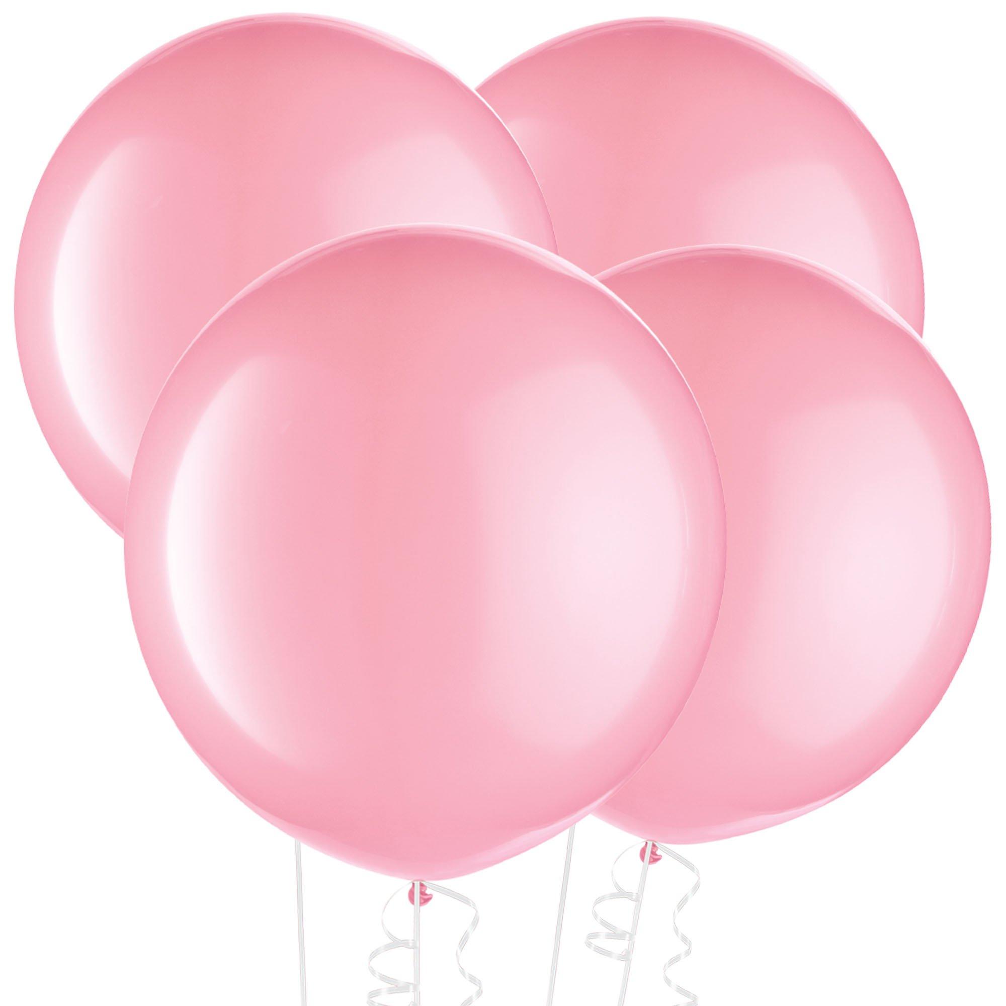 4ct 24in Pink Balloons Party City