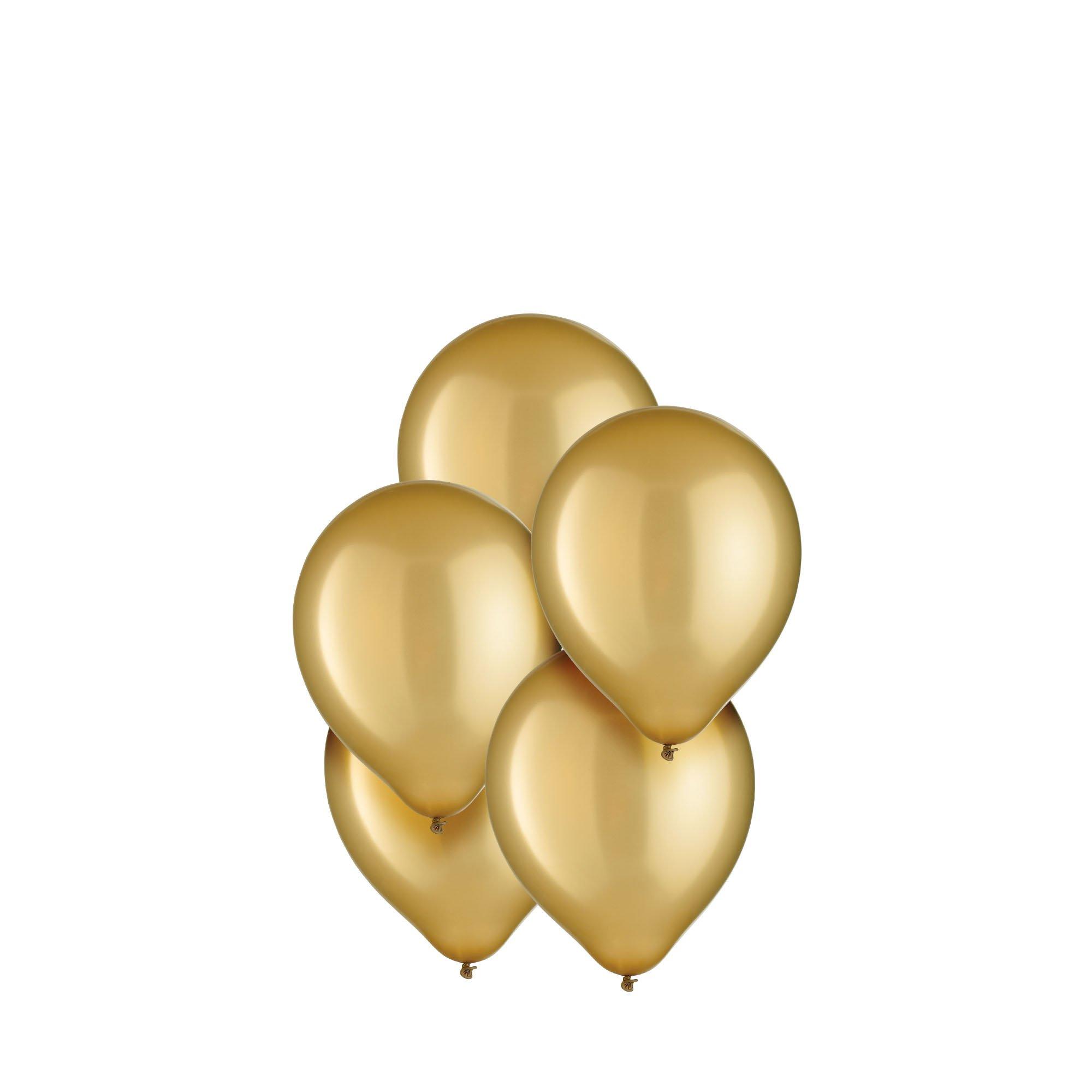 50ct 5in Gold Pearl Mini Balloons Party City