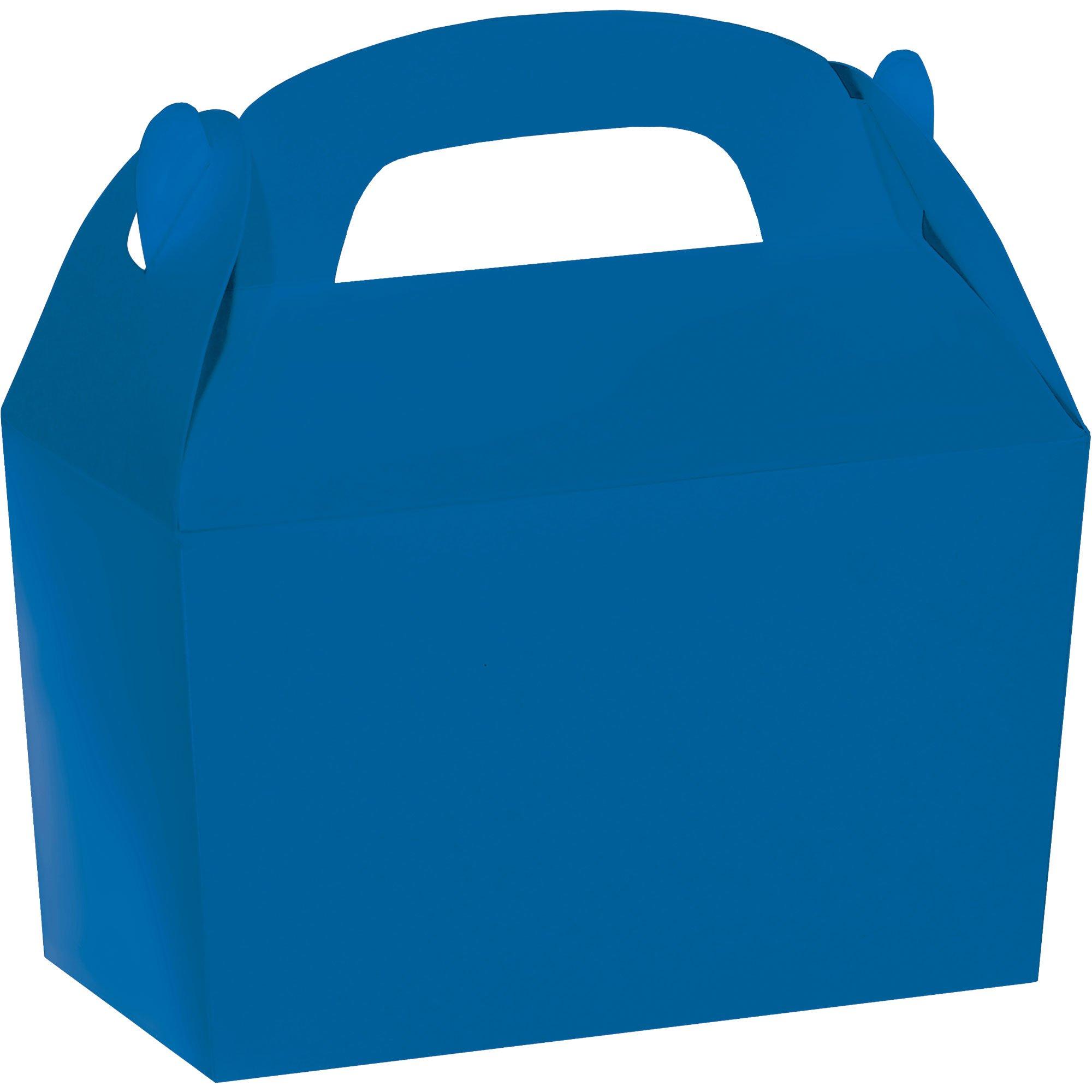 Royal Blue Gable Boxes 24ct Party City