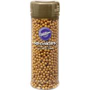 Wilton Gold Sugar Pearl Sprinkles