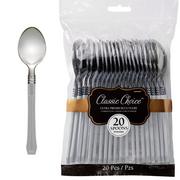 Classic & Premium Plastic Spoons 20ct