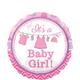 Girl Baby Shower Balloon - Shower with Love 17in