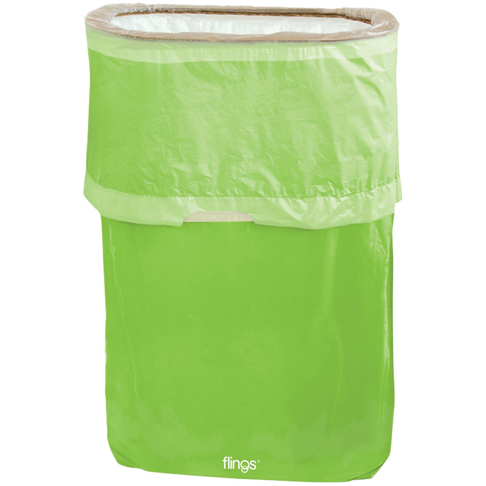 Lime Plastic Multi-Purpose Bin 6 Pack