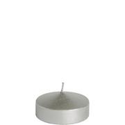 Large Silver Floating Candle