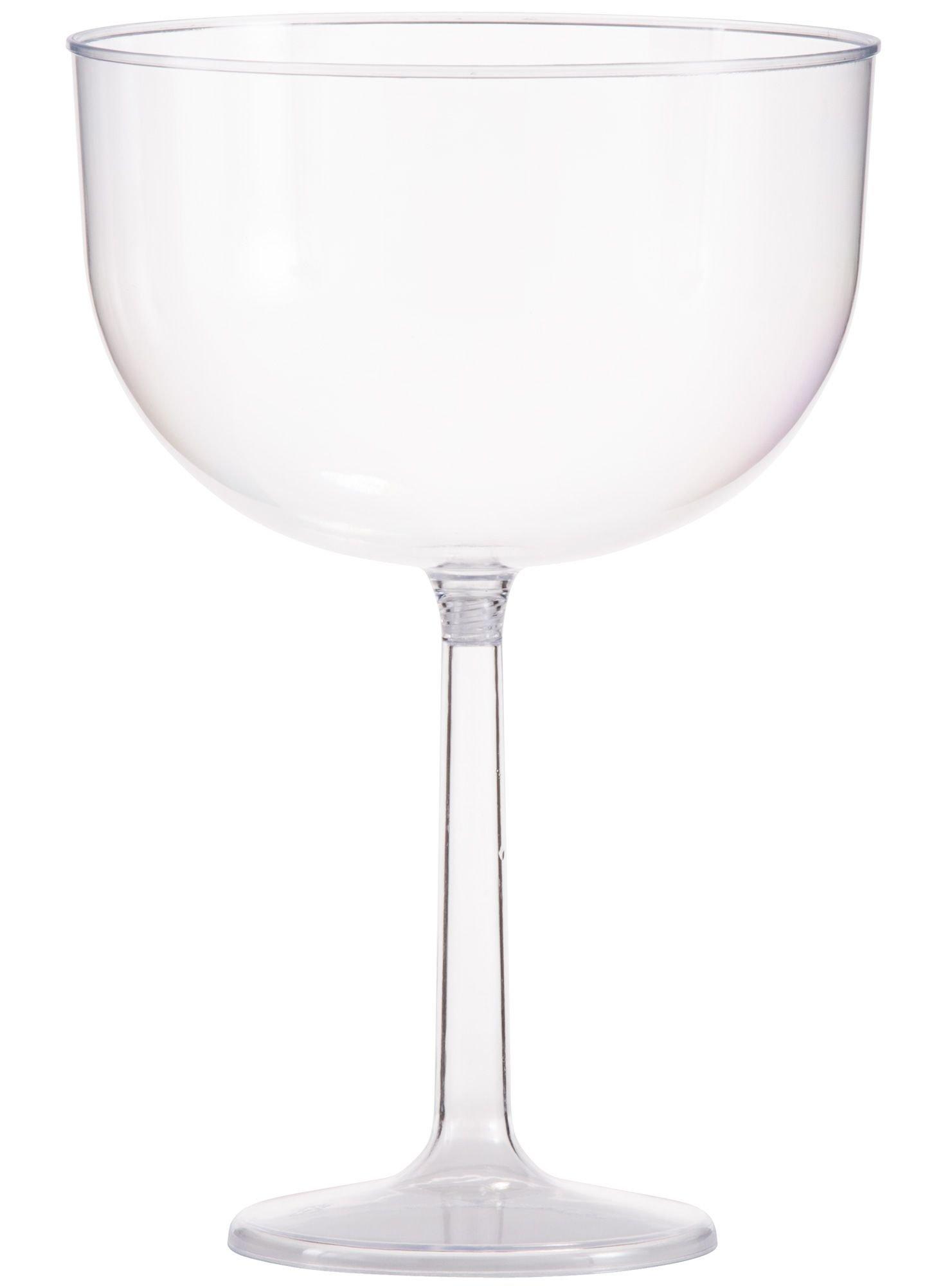 Oversized XL Giant Clear Wine Glass - 750 ml - Holds a full bottle of wine!  Fun Jumbo Drinkware Gift for Birthdays, Holidays or Parties 