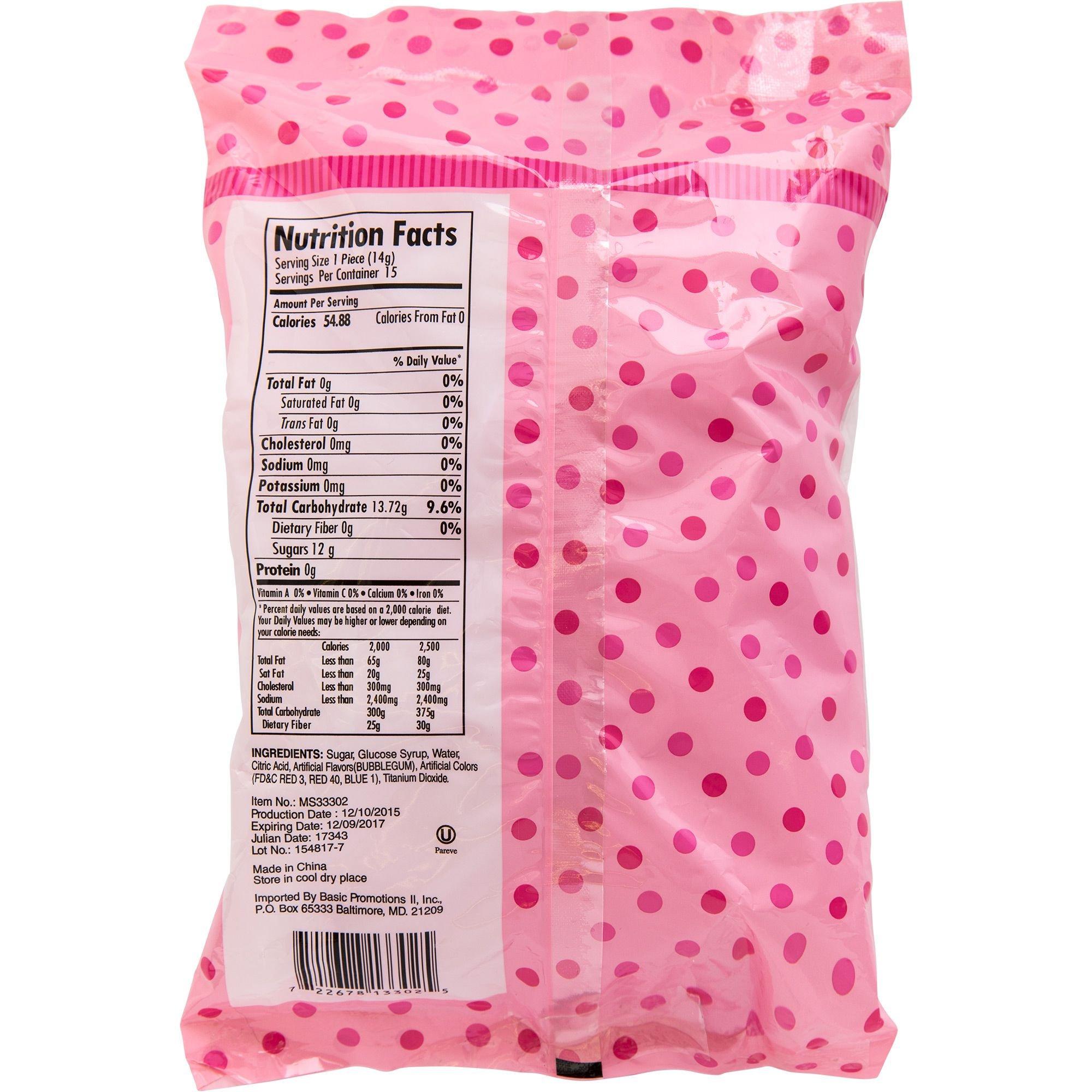 Pink It's a Girl Candy Pacifiers 15ct Party City