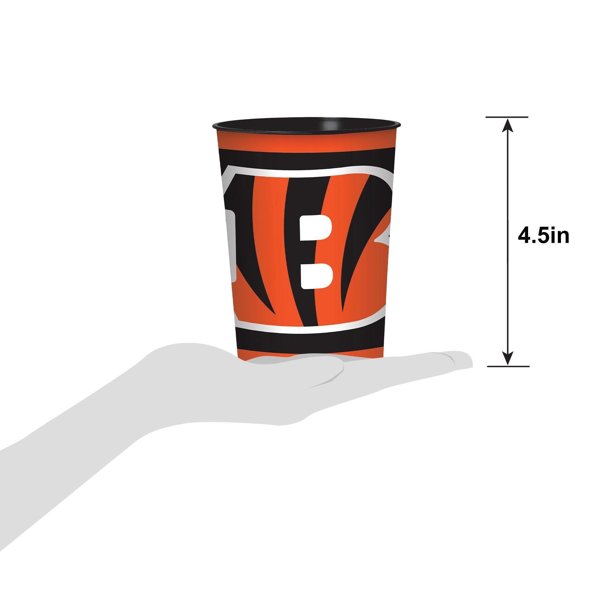 Cincinnati Bengals Plastic Favor Cup, 16oz