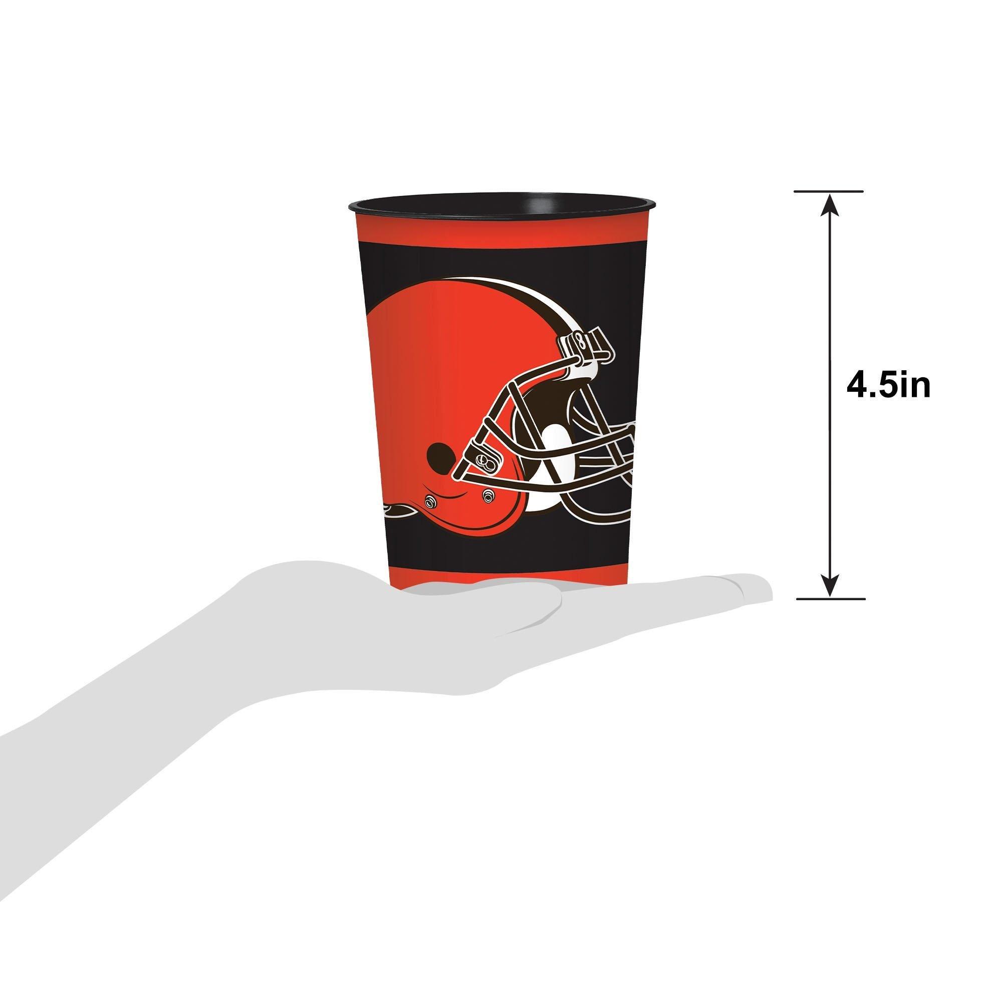 Cleveland Browns Plastic Favor Cup, 16oz