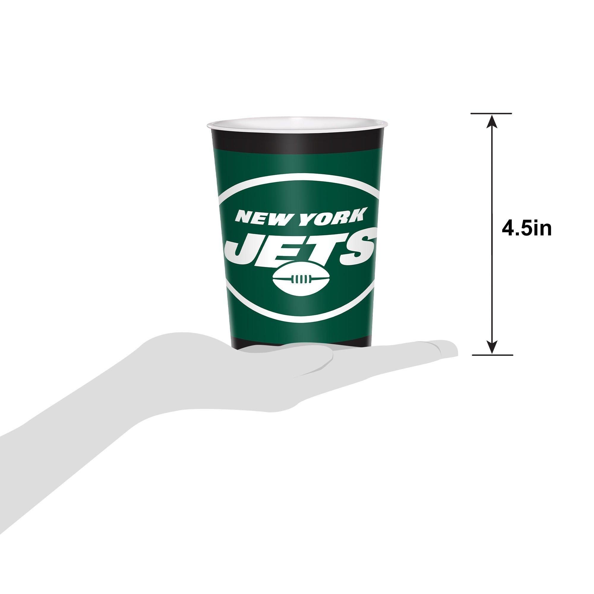 New York Jets Plastic Favor Cup, 16oz