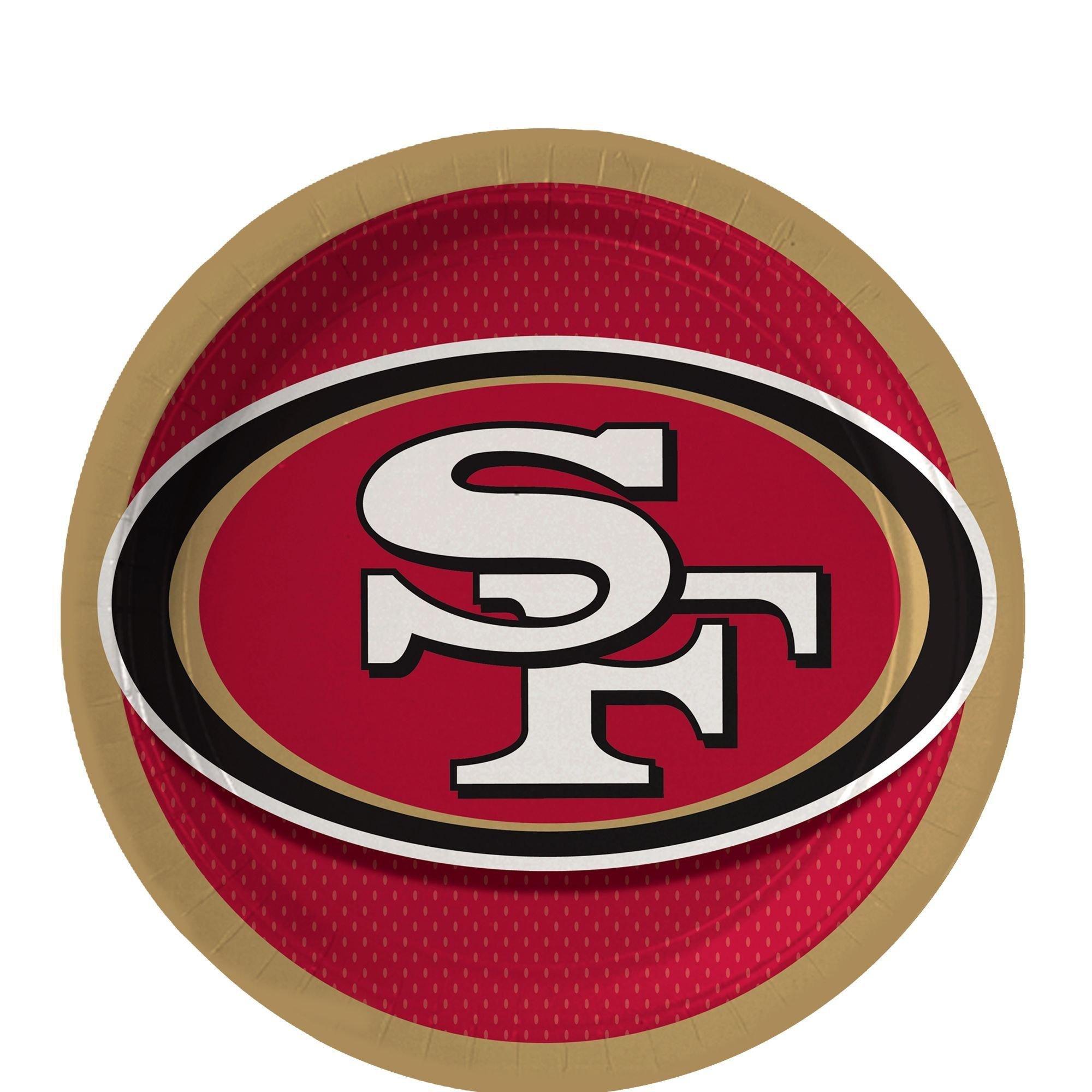 NFL Dessert Plates 18ct