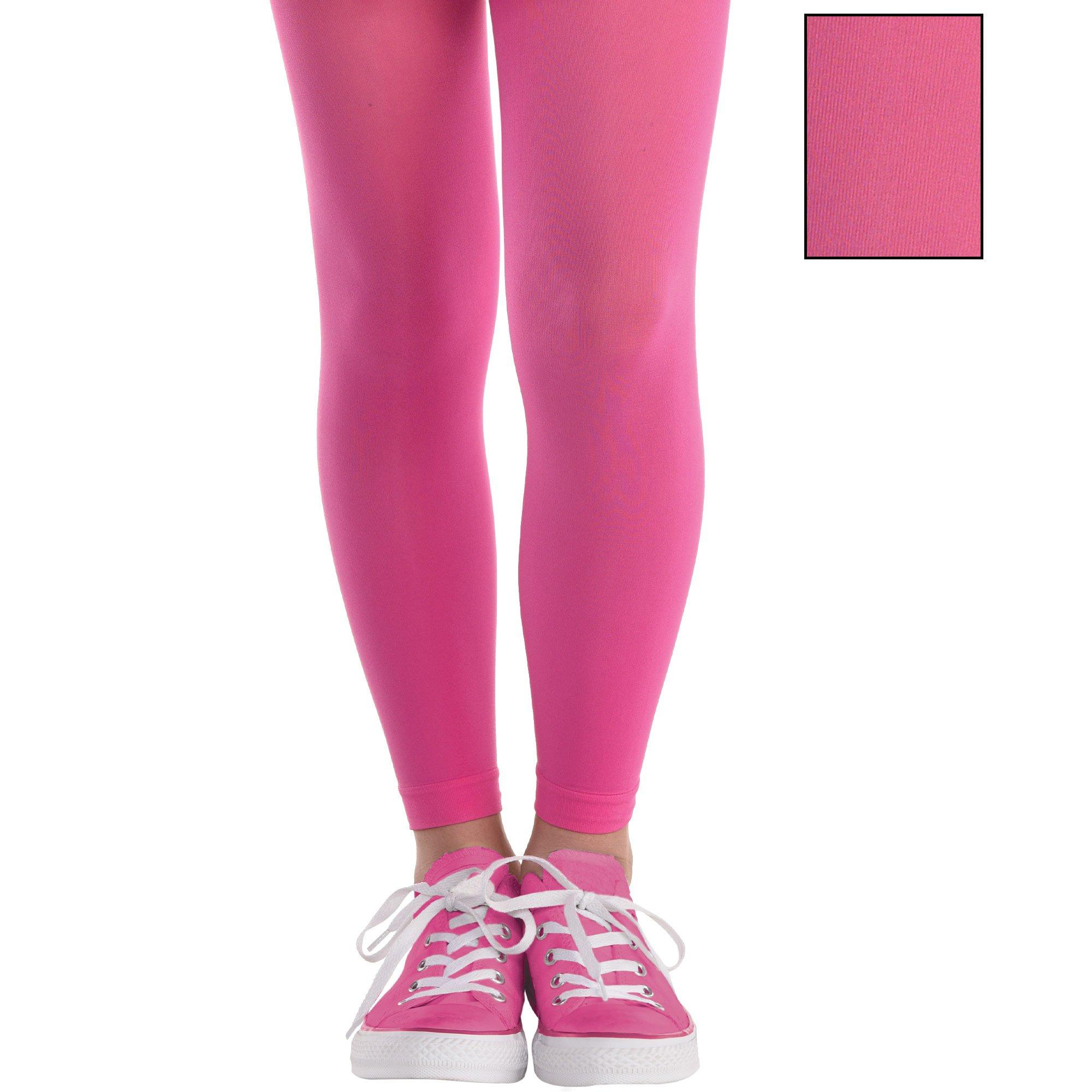 Pink Opaque Tights for Children