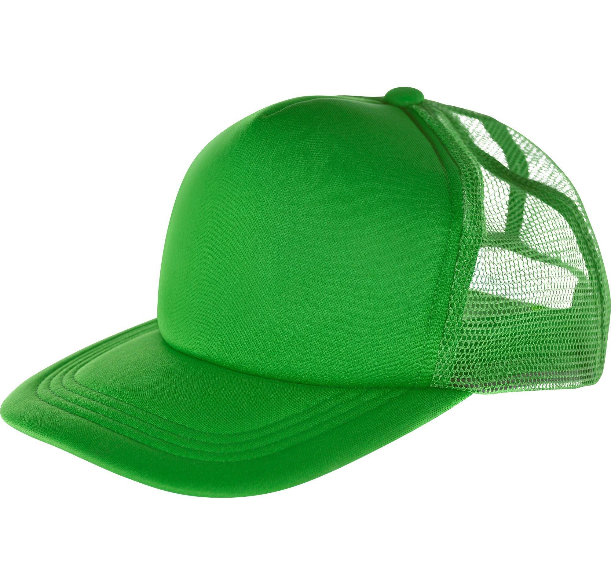 green cap
