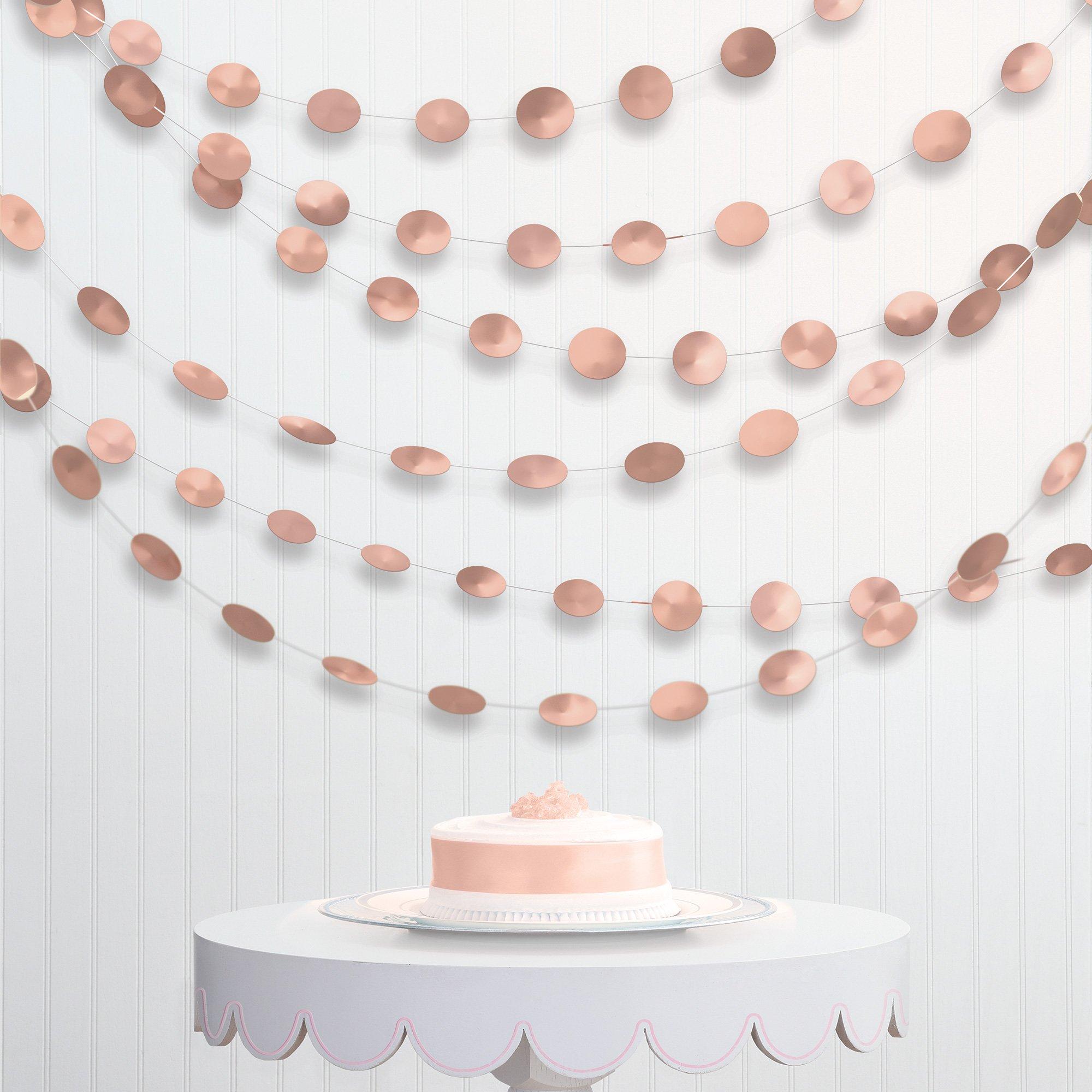 Rose gold party on sale decorations party city