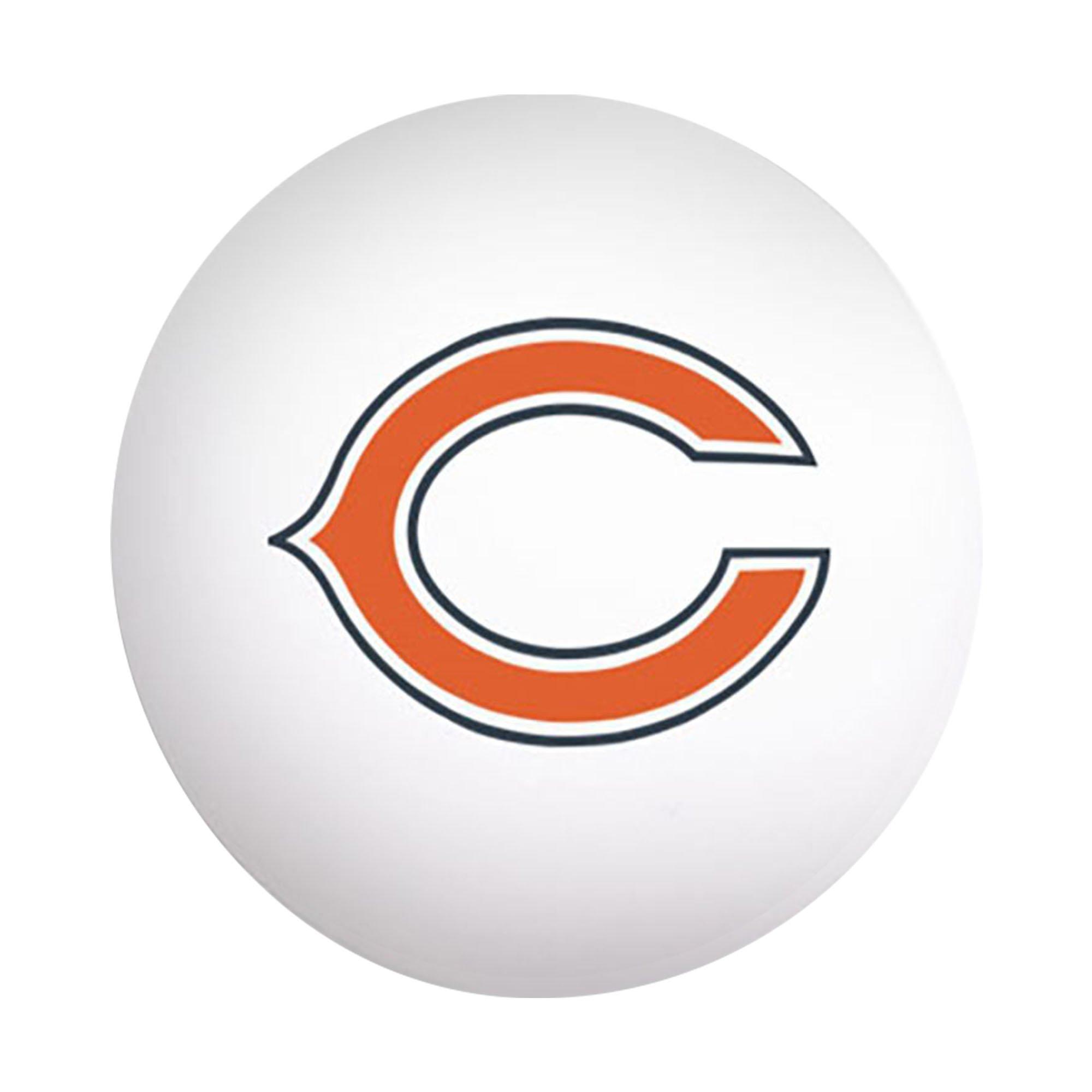 Chicago Bears Table Tennis Balls, 6ct