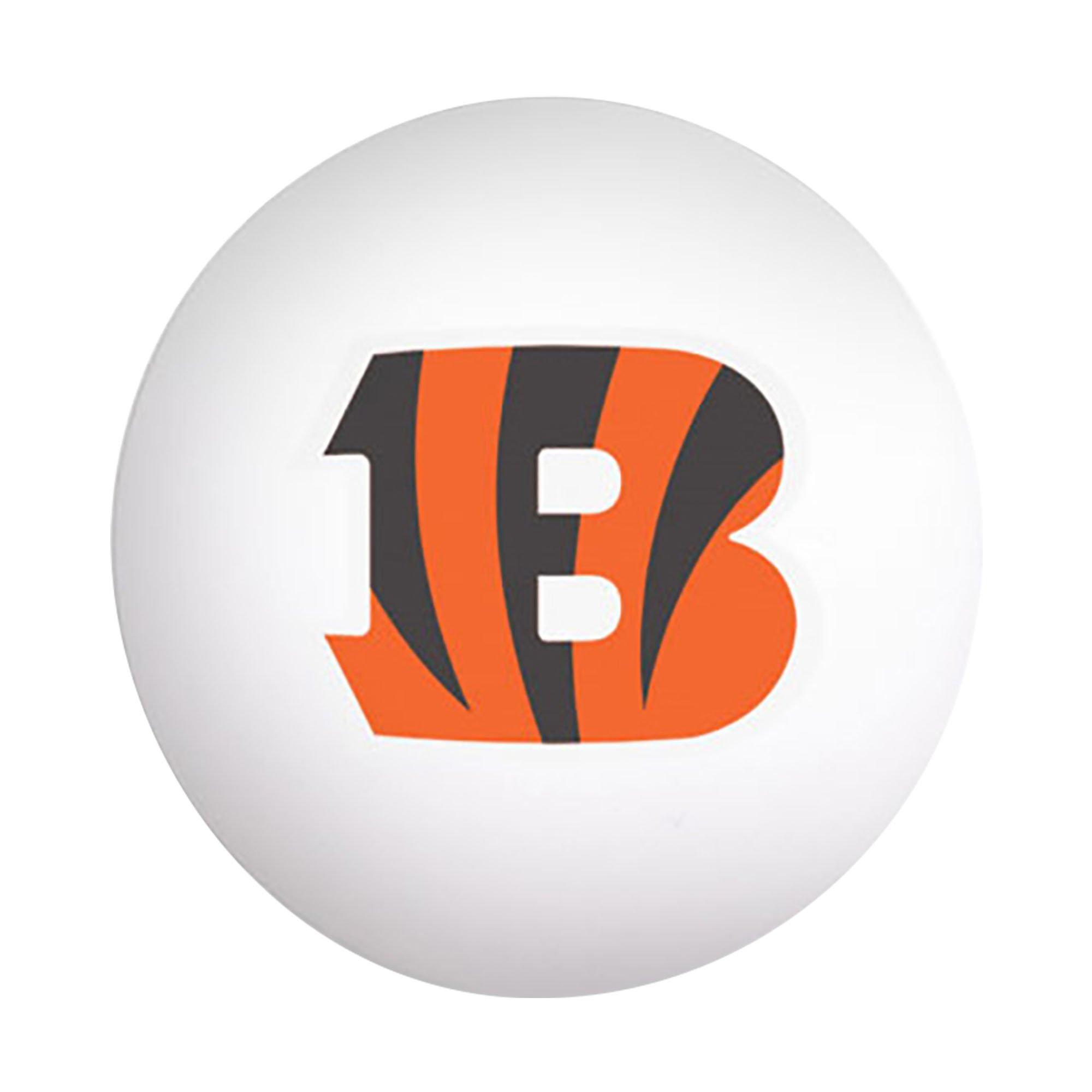 Cincinnati Bengals Table Tennis Balls, 6ct