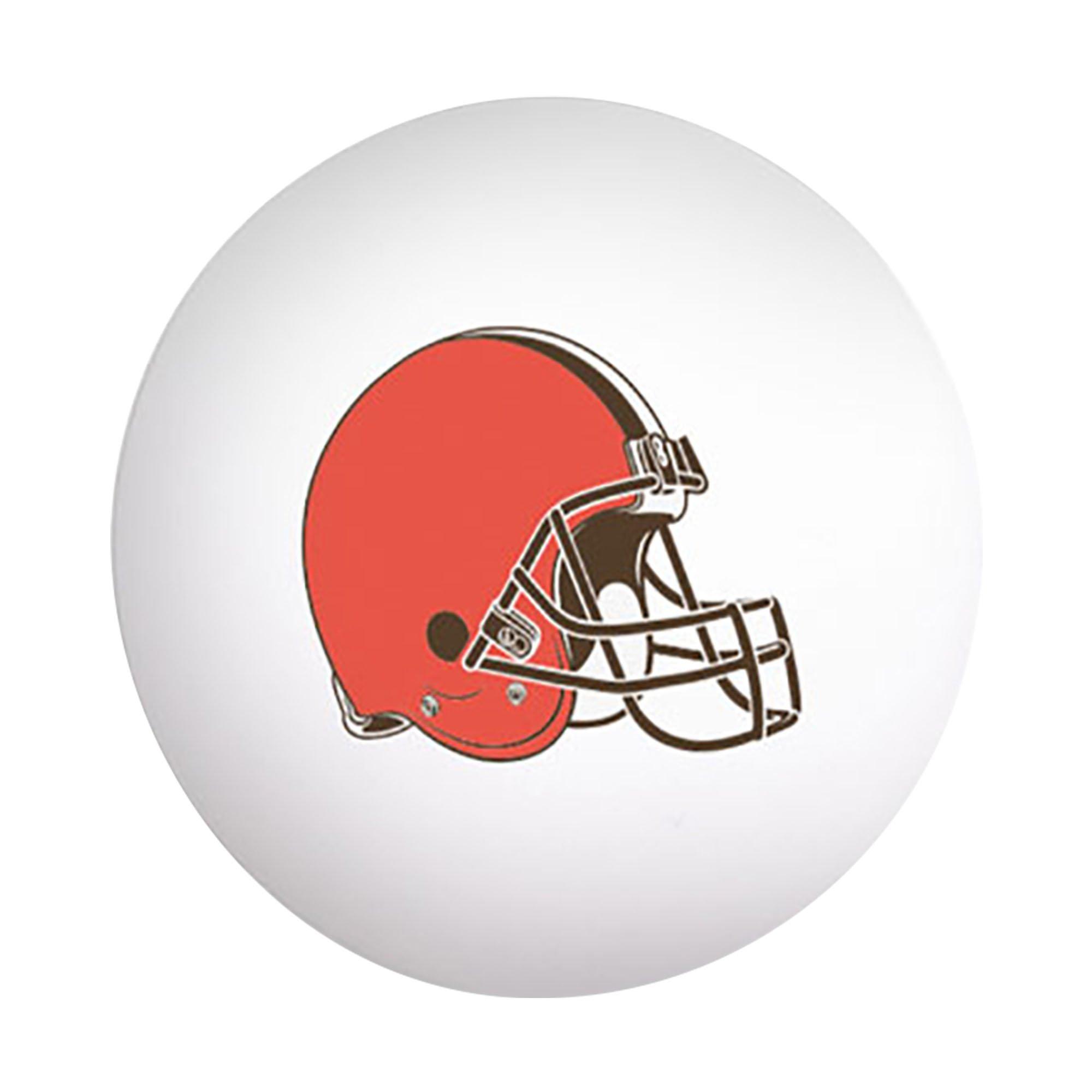 Cleveland Browns Table Tennis Balls, 6ct