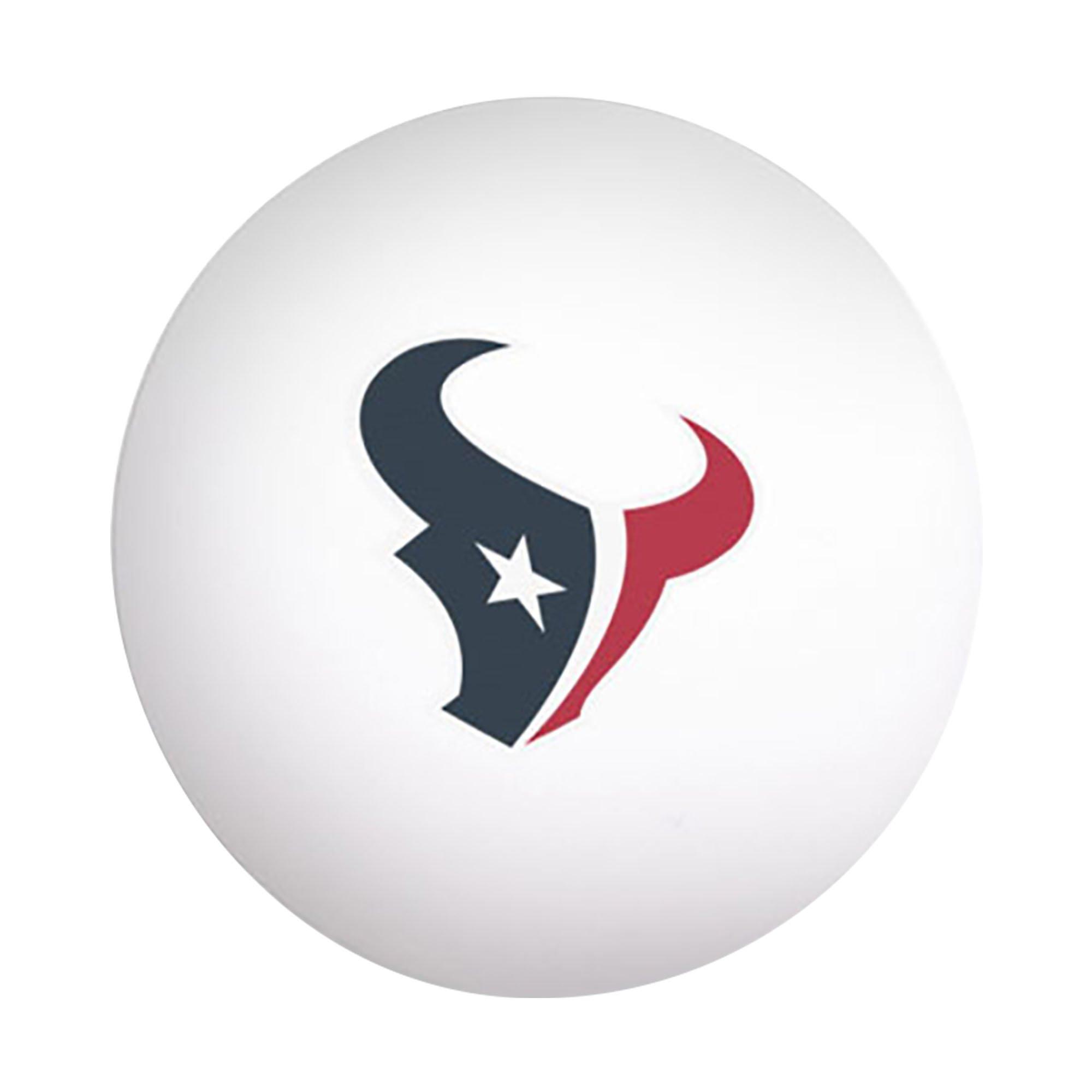 Houston Texans Table Tennis Balls, 6ct