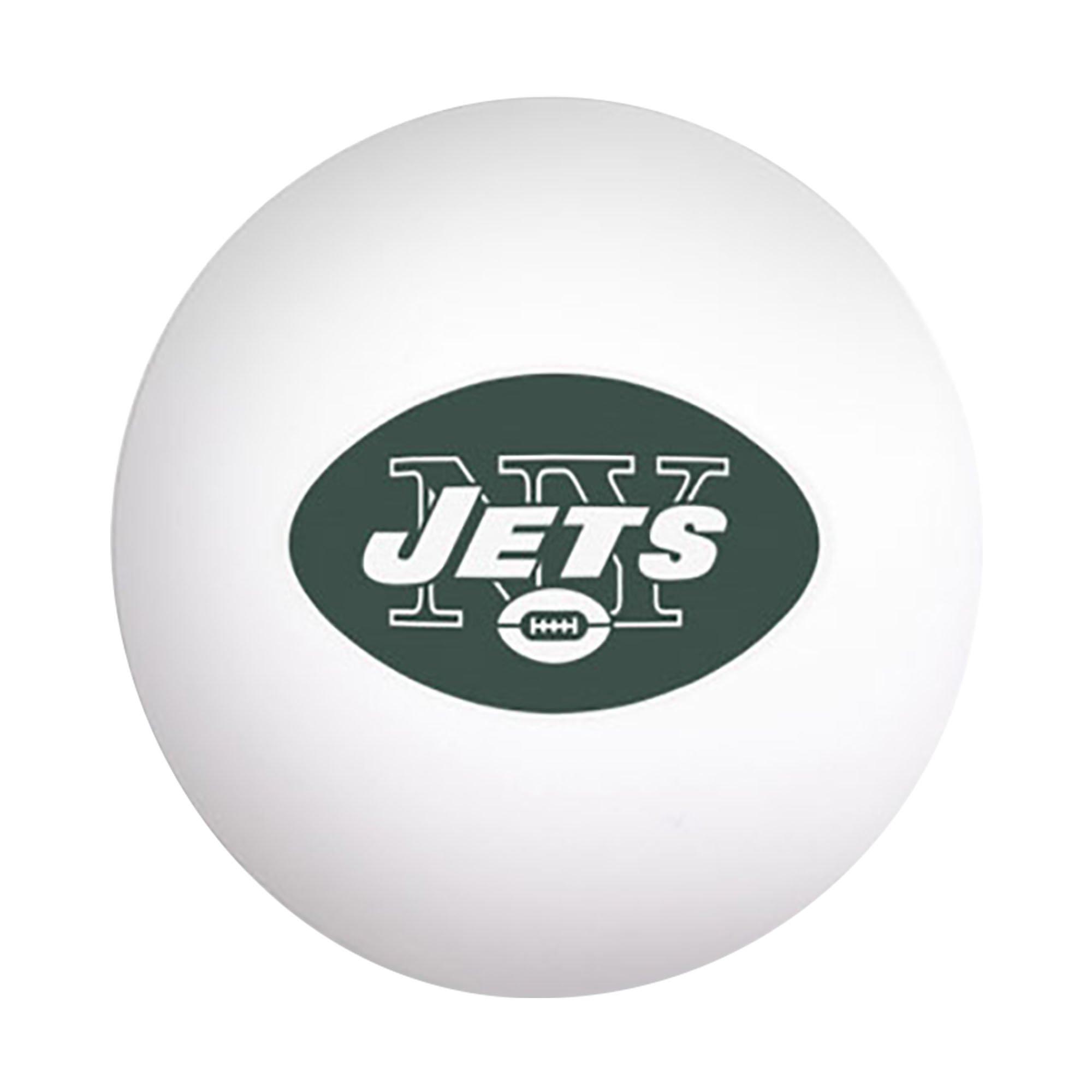 New York Jets Table Tennis Balls, 6ct
