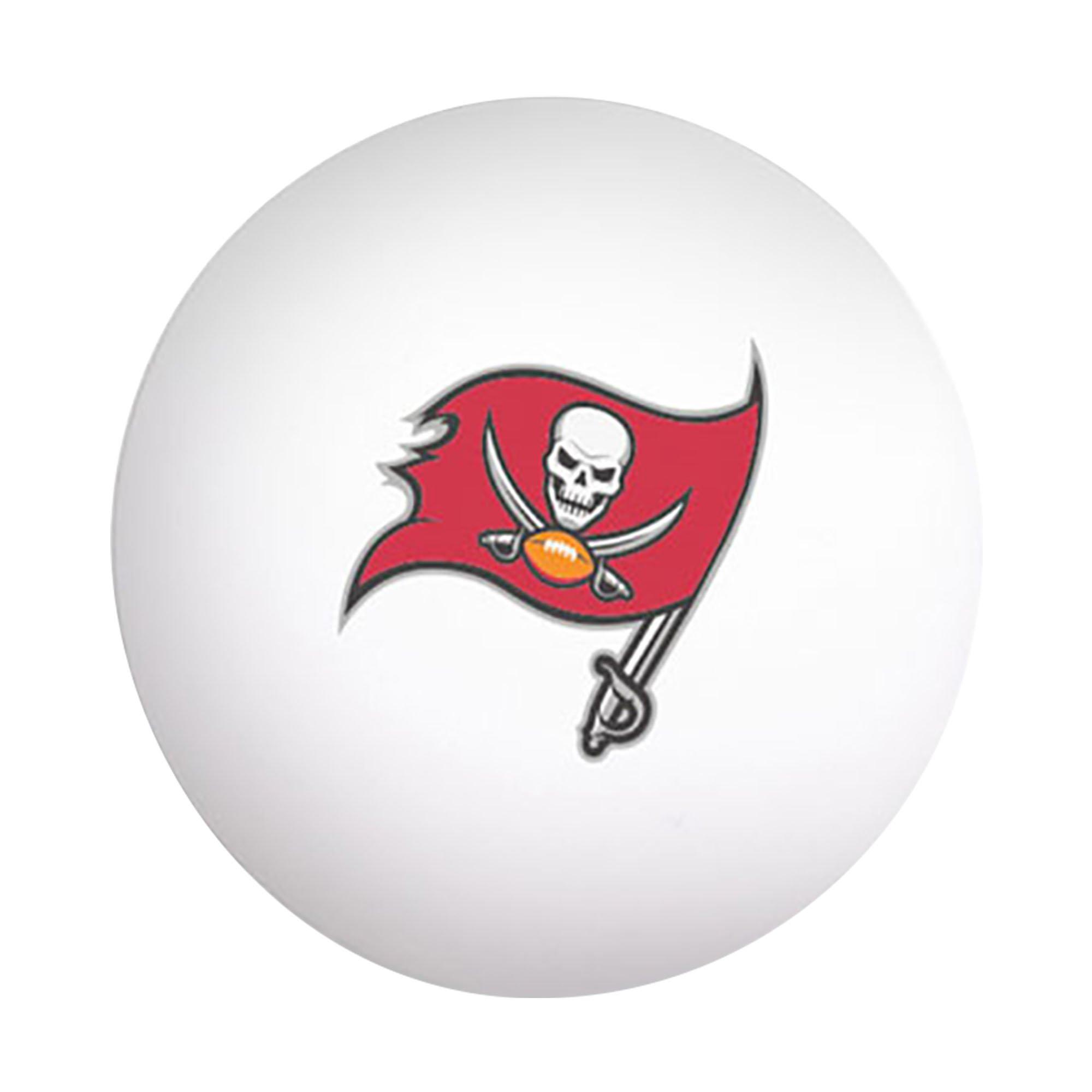 Tampa Bay Buccaneers Table Tennis Balls, 6ct