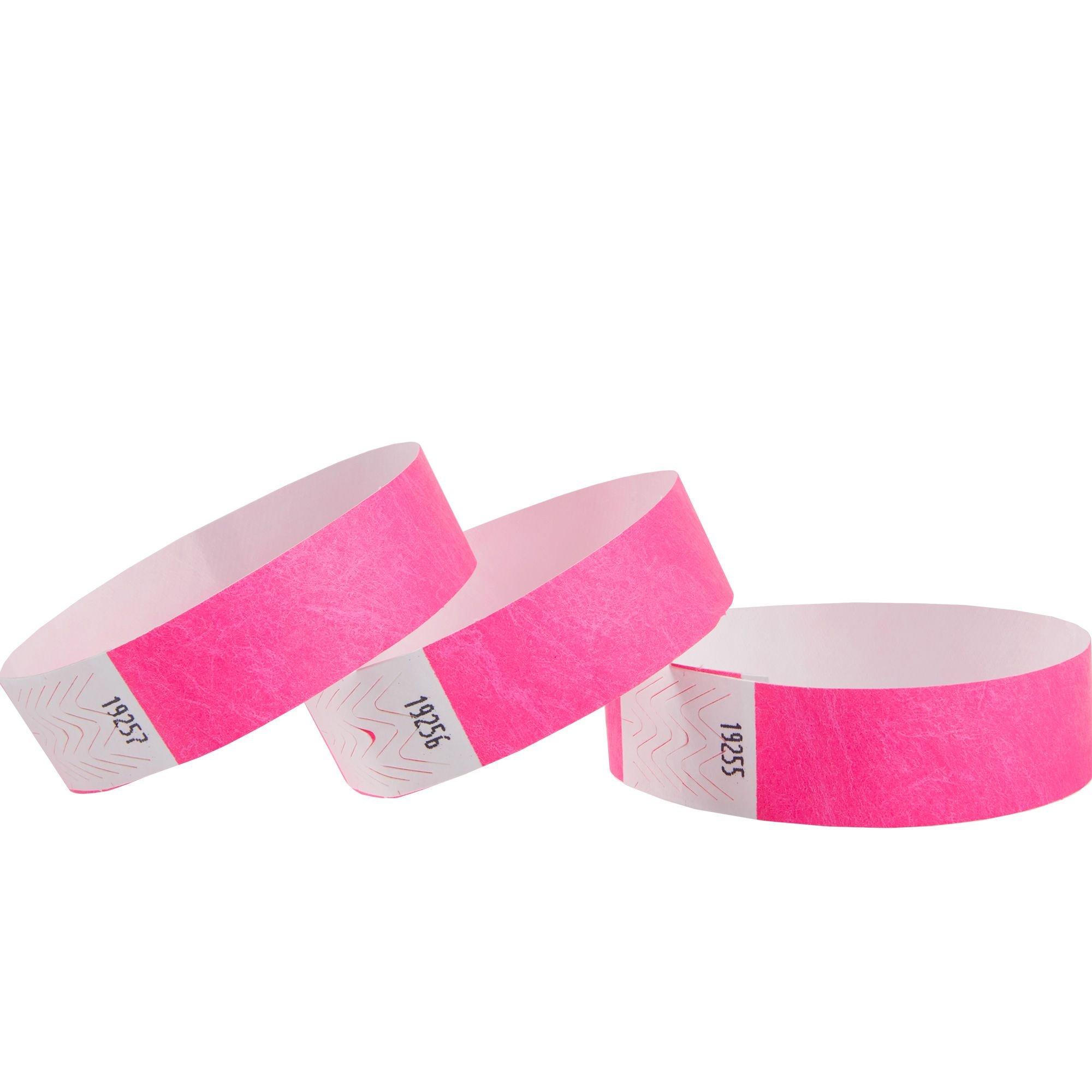 Pink Wristbands 100ct