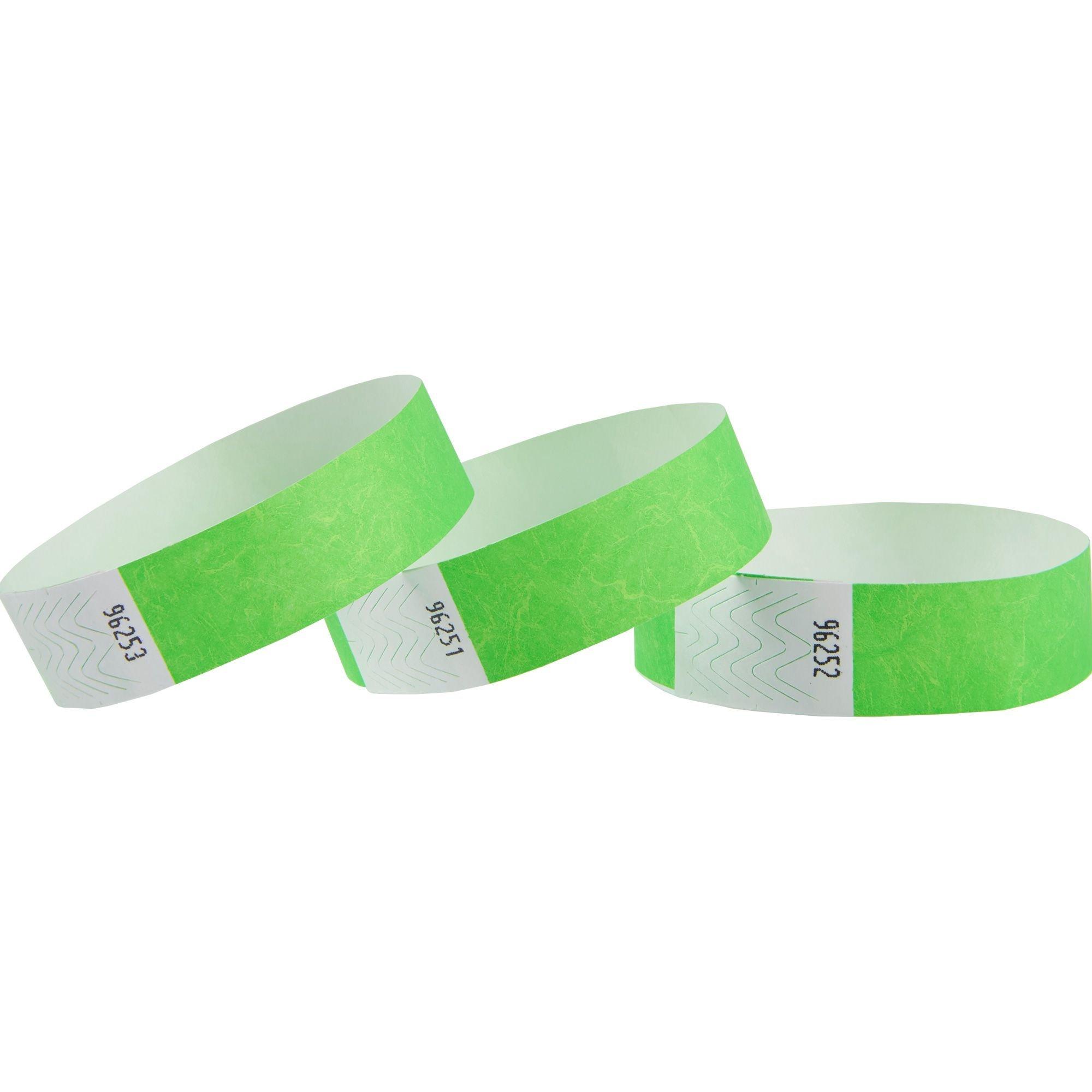 Lime on sale green wristbands