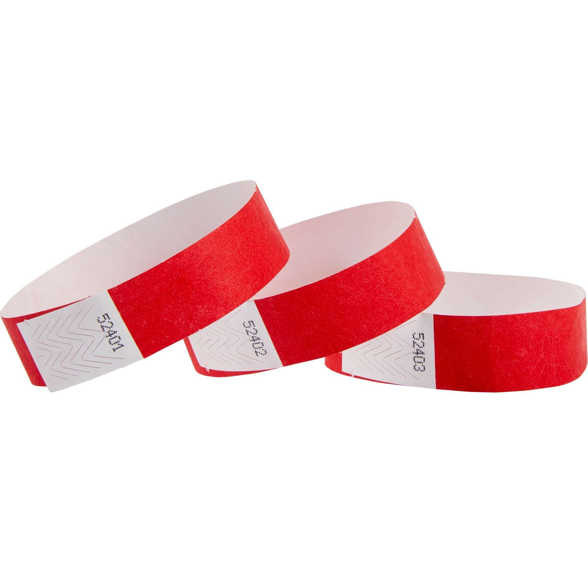 Red Wristbands 500ct Party City