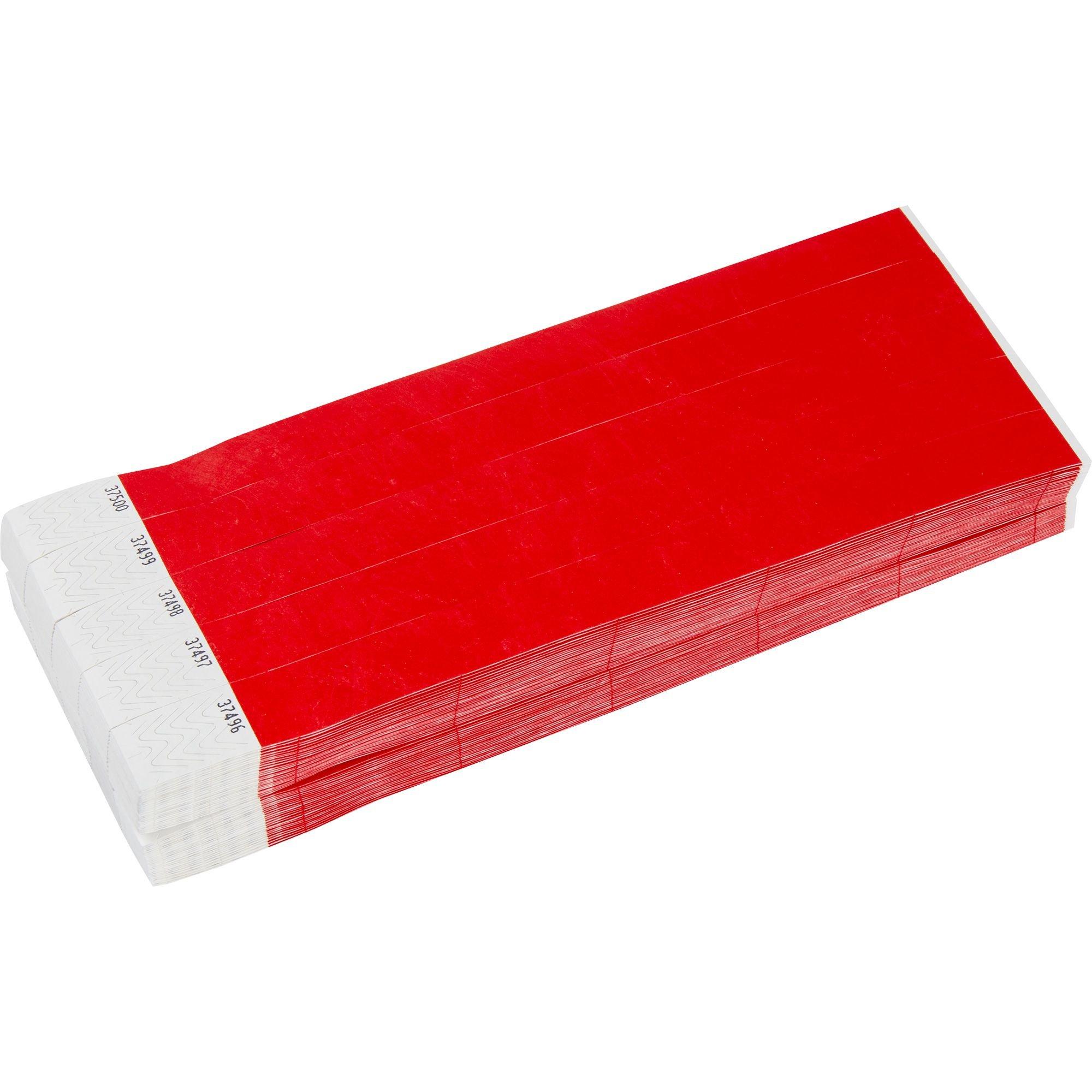 Red Wristbands 500ct Party City