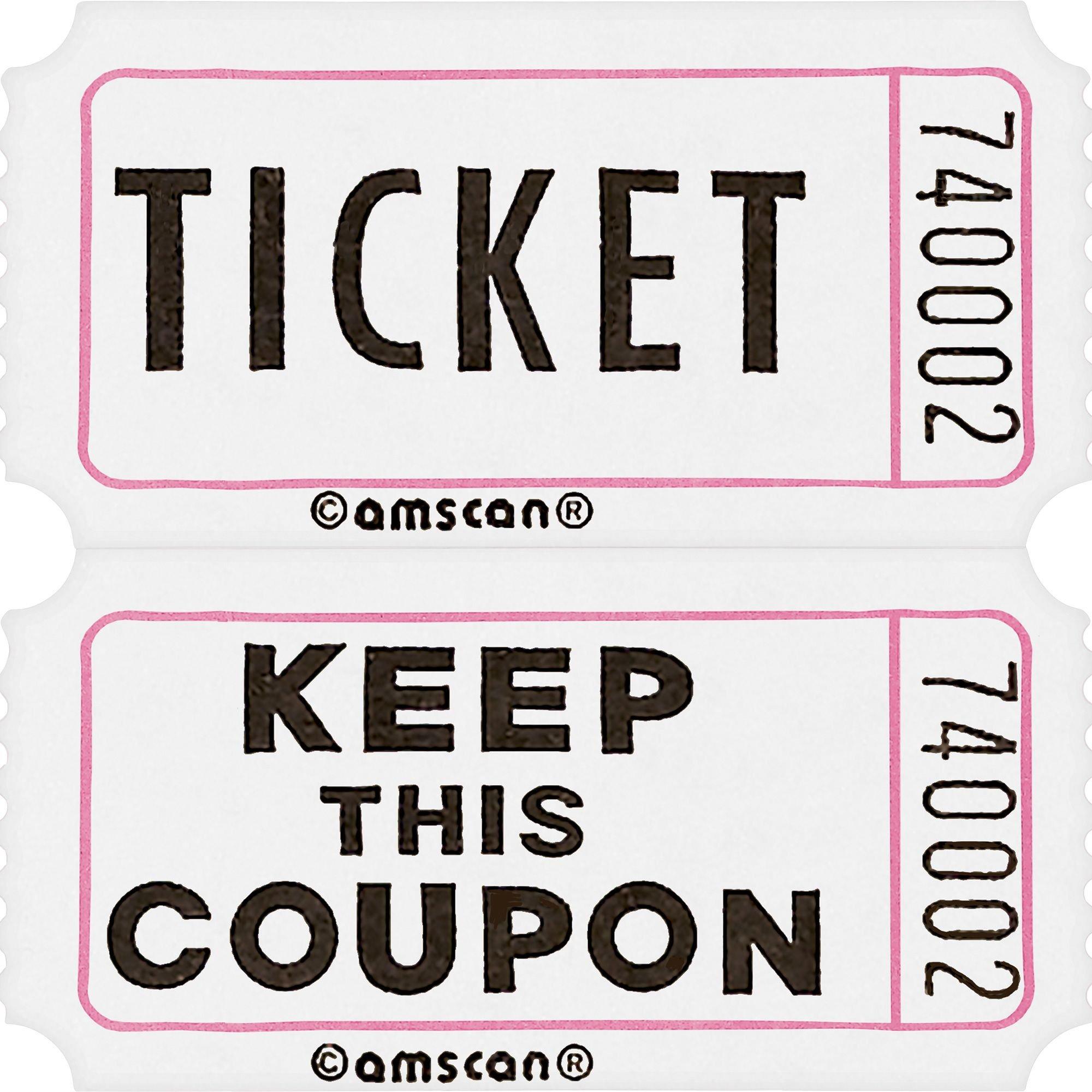 Raffle Tickets Weiß – Doppelseitige Karten 8,9x5,1 Cm | Zum Sammeln Von Kunden- Und Kontaktdaten