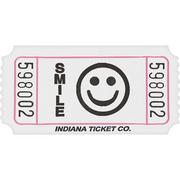 Smiley Double Roll Tickets, 1000ct