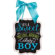 It's a Baby Shower Chalkboard Sign